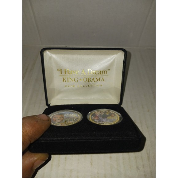"I Have A Dream" King-Obama Coin Collection - Picture 7 of 7